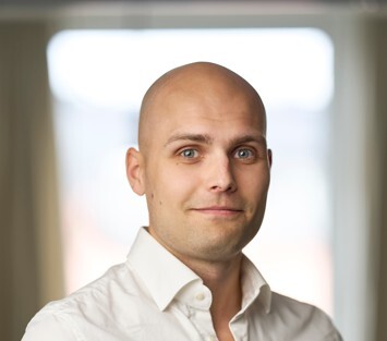 bild på vår kollega johan van den linden