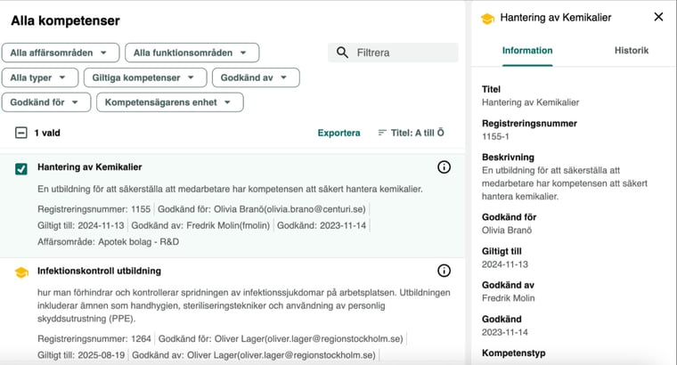 bild på strukturerad kompetensöversikt