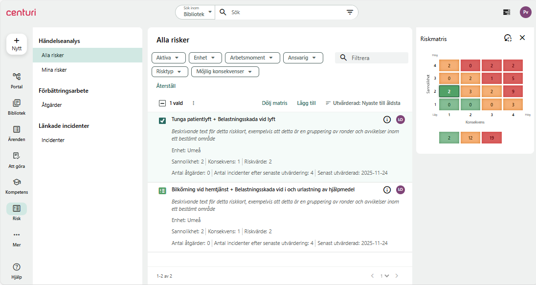 bild som visar systematiskt riskarbete
